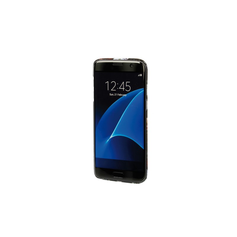 Stylish cover gommata sottile - Samsung Galaxy S7 Edge - Flowers