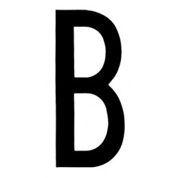 Spell-It  caratteri alfanumerici adesivi 80x35 mm - B